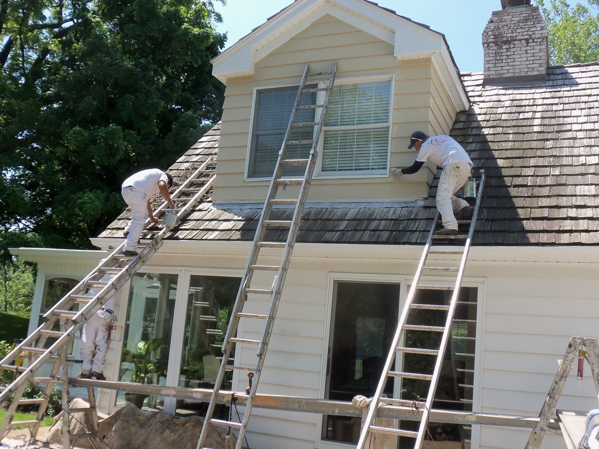 Exterior house painting